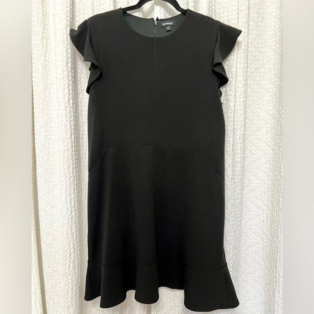 Express Ruffle Hem Dress